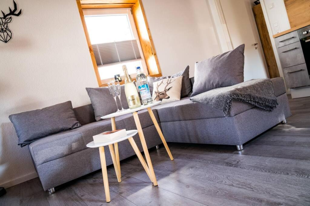 Neu Renoviertes Ferienhaus/Wohnunng Kleine Auszeit Sonnenbühl Exterior foto